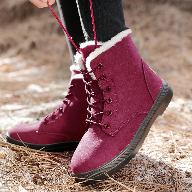 shoes snow boots fur integrated women's cotton shoes large women's boots Korean snow boots winter warm shoes
shoes snow boots fur integrated women's cotton shoes large women's boots Korean snow boots winter warm shoes