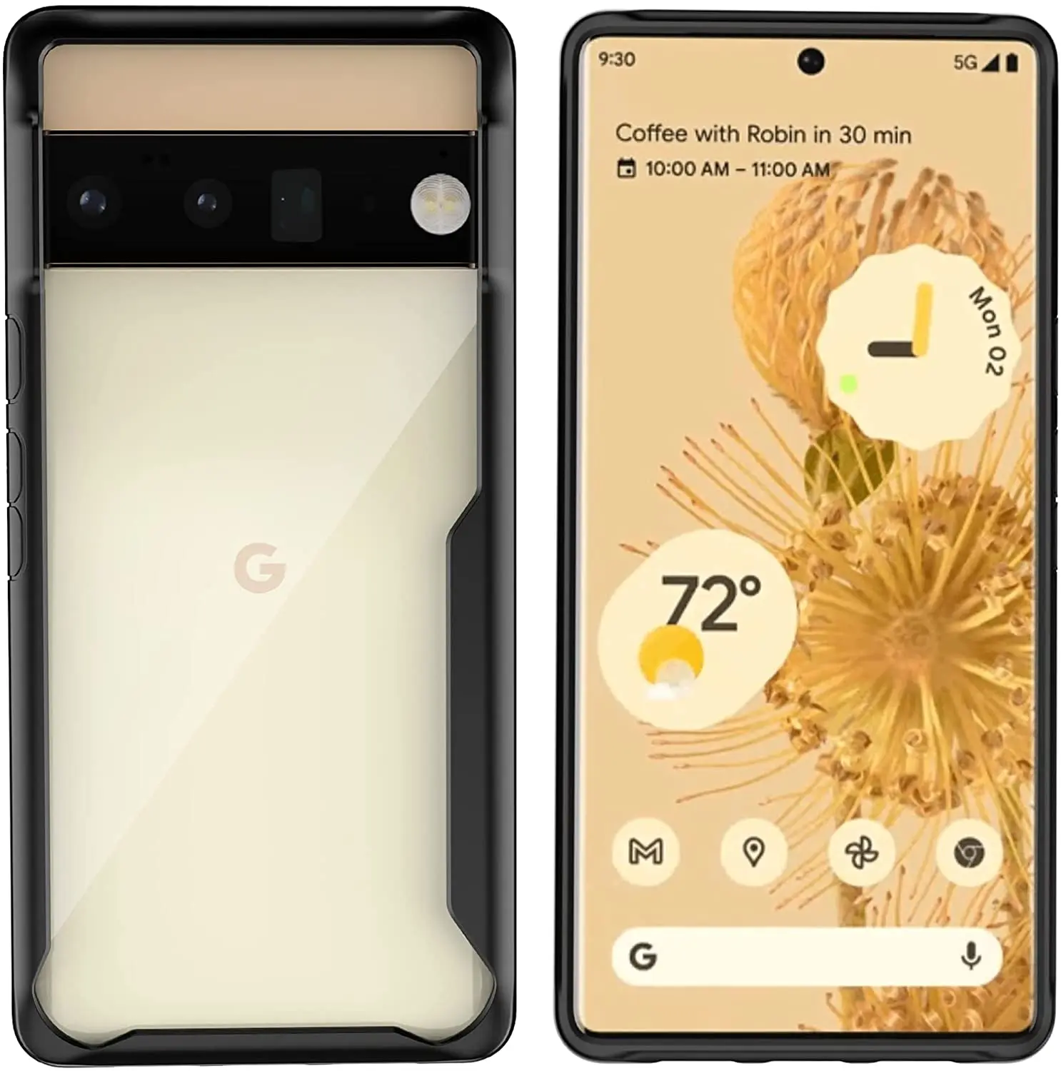 For Google Pixel 6 Case,Shockproof Slim Fit Clear PC Back with TPU Soft Edge Protective Cover For Google Pixel Pixel 6 Pro Cases
For Google Pixel 6 Case,Shockproof Slim Fit Clear PC Back with TPU Soft Edge Protective Cover For Google Pixel Pixel 6 Pro Cases