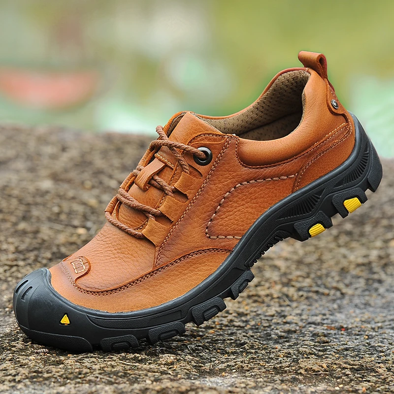 Genuine Leather Men's Climbing Shoes Quality Breathable Sneakers British Outdoor Hiking Casual Shoes Fashion Men Oxford Shoes
Genuine Leather Men's Climbing Shoes Quality Breathable Sneakers British Outdoor Hiking Casual Shoes Fashion Men Oxford Shoes