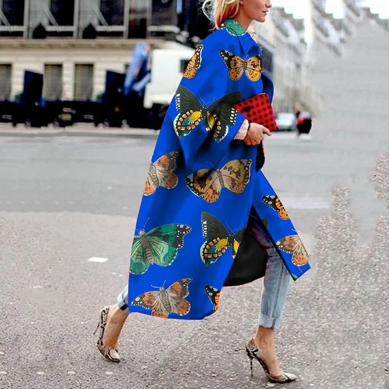 2021 Autumn High-end Long Beltless Yellow Printed Cotton Women's Winter Sheepskin Coat Mid-length Long Trench Coat
2021 Autumn High-end Long Beltless Yellow Printed Cotton Women's Winter Sheepskin Coat Mid-length Long Trench Coat