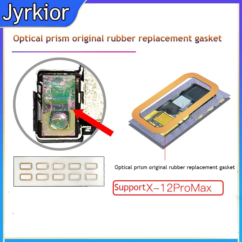 I2C Face ID Ремонт оптических линз оригинальный клей резиновая запасная часть для