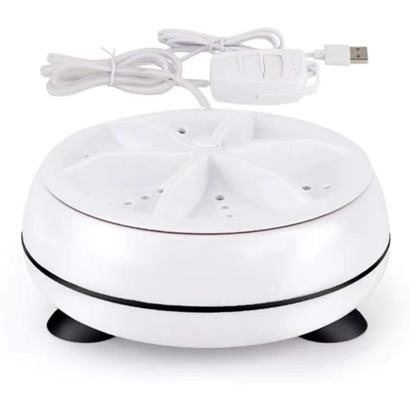 Mini Washing Machine Portable Ultrasonic Dishwasher with USB Powered for Personal Laundry Camping RV Trip
Mini Washing Machine Portable Ultrasonic Dishwasher with USB Powered for Personal Laundry Camping RV Trip