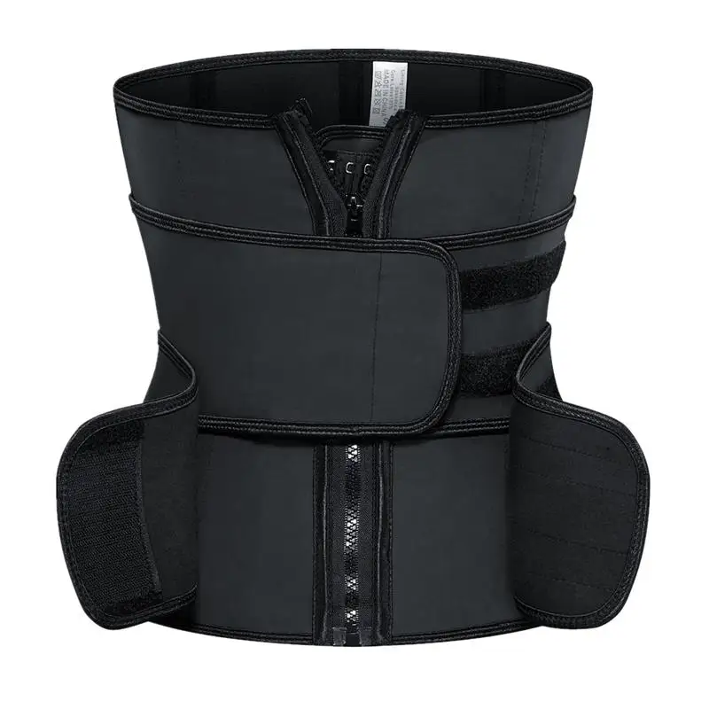 Top Ranking High Quality Black Latex Underbust Waist Cincher Corset Zipper & Inner Hooks Rubber Waist Trainer with 2 Belts
Top Ranking High Quality Black Latex Underbust Waist Cincher Corset Zipper & Inner Hooks Rubber Waist Trainer with 2 Belts