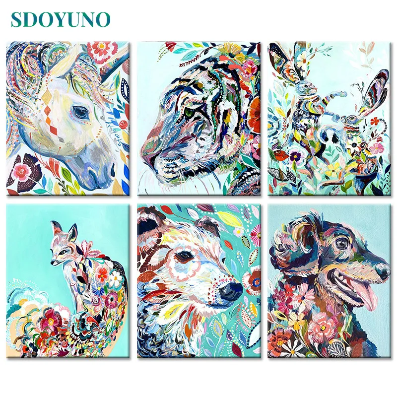 SDOYUNO 60x75cm DIY Oil Painting By Numbers Abtract Animals Frameless Paint By Numbers On Canvas Handpaint Digital Painting
SDOYUNO 60x75cm DIY Oil Painting By Numbers Abtract Animals Frameless Paint By Numbers On Canvas Handpaint Digital Painting