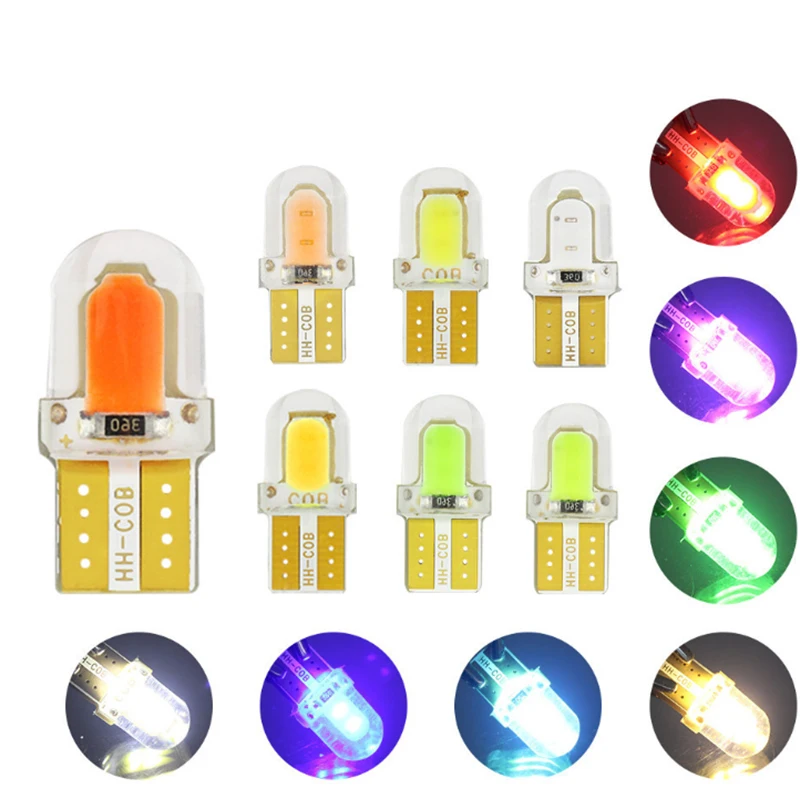 Светодиодный фонарь W5W T10 COB 8SMD для салона автомобиля VW Polo Golf 4 5 7 6 T5 T4 Beetle Passat B6 B5 B7