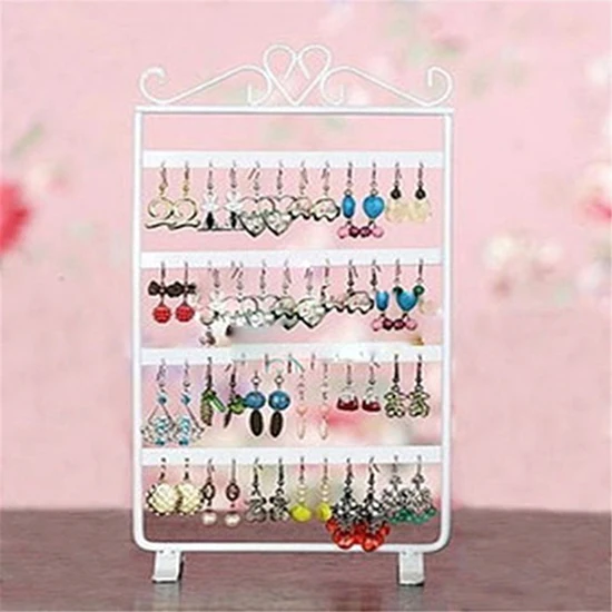 48 Holes Jewelry Display Stand Organizer Holder Plastic Earring Show Case Black Pink Fashion Earrings Display Rack
48 Holes Jewelry Display Stand Organizer Holder Plastic Earring Show Case Black Pink Fashion Earrings Display Rack