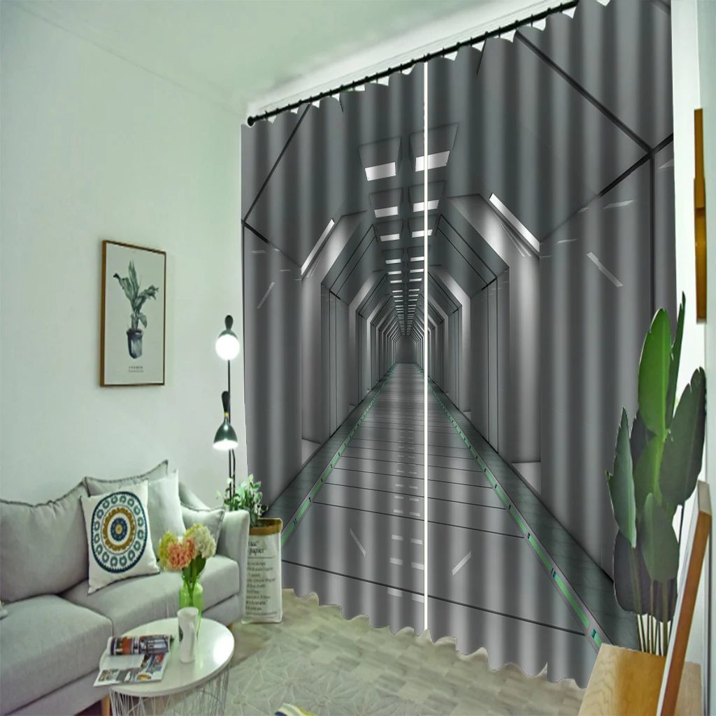 3D Curtain Printing Blockout Polyester grey space curtains 3D Blackout Curtains For Living room Bedding room Drapes Cotinas
3D Curtain Printing Blockout Polyester grey space curtains 3D Blackout Curtains For Living room Bedding room Drapes Cotinas