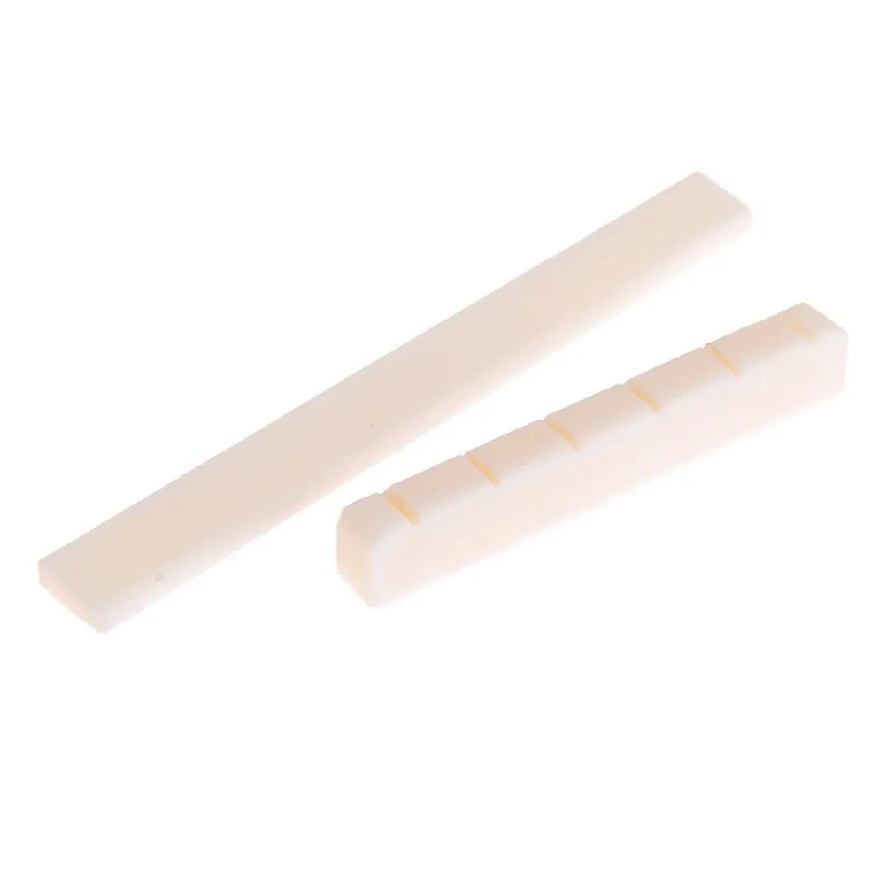 6-string Natural Beef Bone Classical Acoustic Guitar Strings Bridge Saddle And End Nut Pack Of 1 Set Upper Lower Pillow Parts
6-string Natural Beef Bone Classical Acoustic Guitar Strings Bridge Saddle And End Nut Pack Of 1 Set Upper Lower Pillow Parts