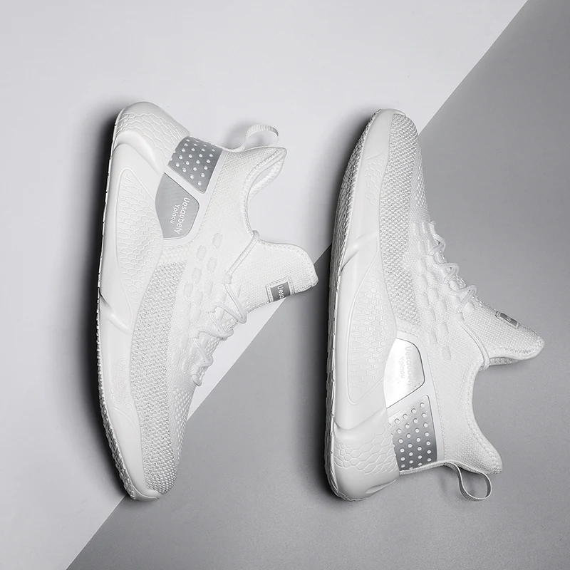 Mens Footware White Sneakers Sports Shoes For Men Breathable Mesh Mens Platform Outdoor Anti-slip Casual Lightweight Man Autumn
Mens Footware White Sneakers Sports Shoes For Men Breathable Mesh Mens Platform Outdoor Anti-slip Casual Lightweight Man Autumn