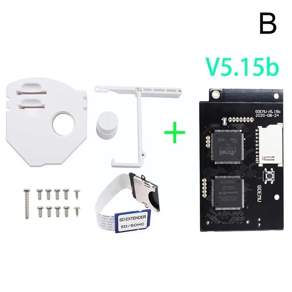 Remote SD Card Mount Kit Extension Adapter for SEGA DreamCast GDEMU V5.5 Original Socket W7A8
Remote SD Card Mount Kit Extension Adapter for SEGA DreamCast GDEMU V5.5 Original Socket W7A8