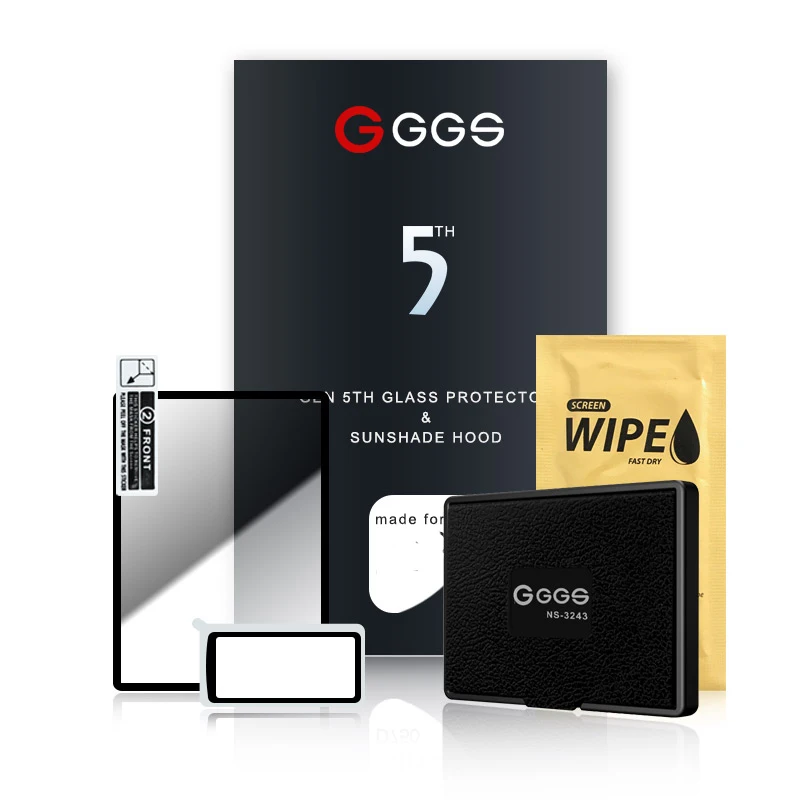 GGS Fifth Generation for SONY RX10 RX10R RX10III screen camera film protection screen Metal frame embedded optical glass
GGS Fifth Generation for SONY RX10 RX10R RX10III screen camera film protection screen Metal frame embedded optical glass