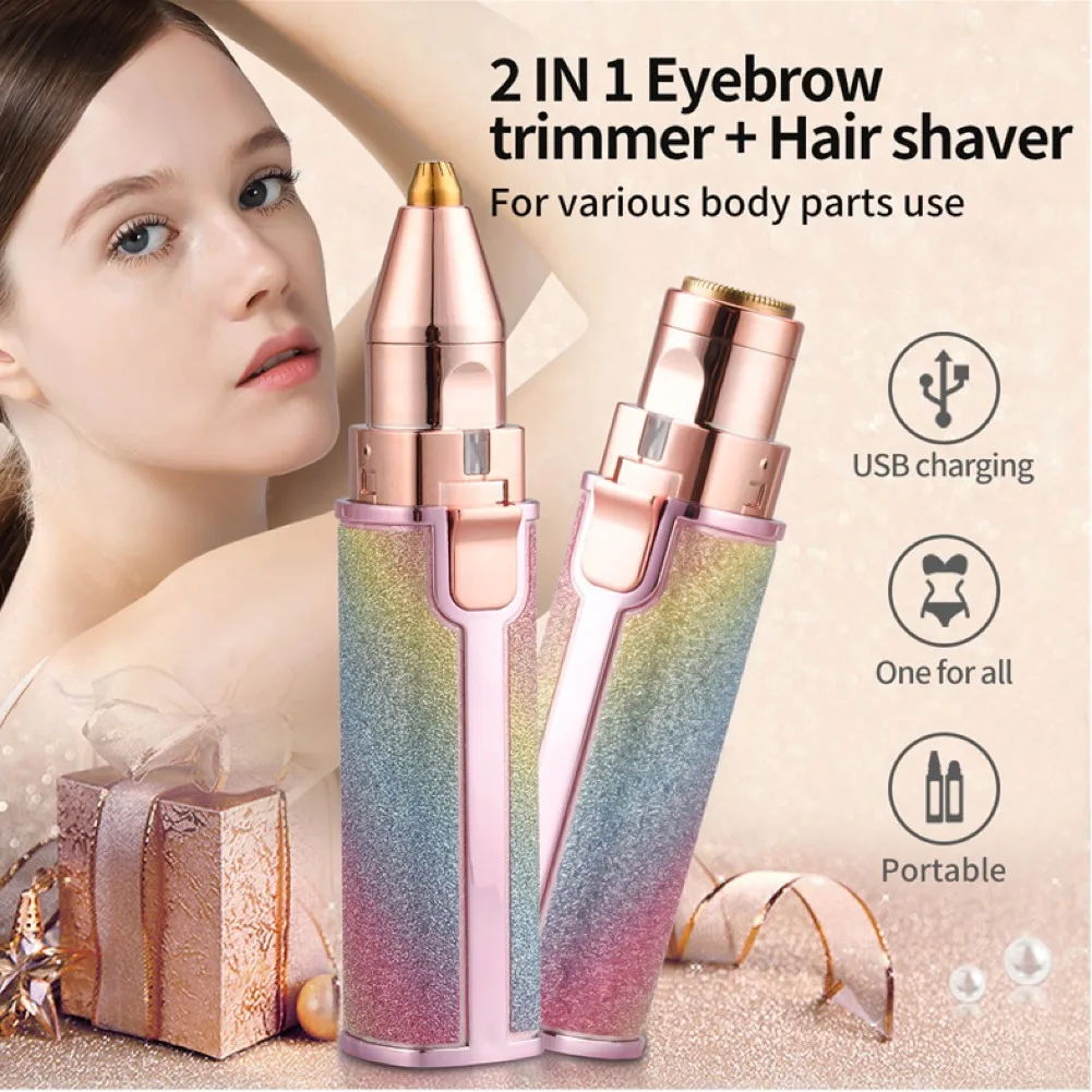Ladies Shaver Electric Eyebrow Trimmer Lipstick Shaver Facial Hair Removal Instrument
Ladies Shaver Electric Eyebrow Trimmer Lipstick Shaver Facial Hair Removal Instrument