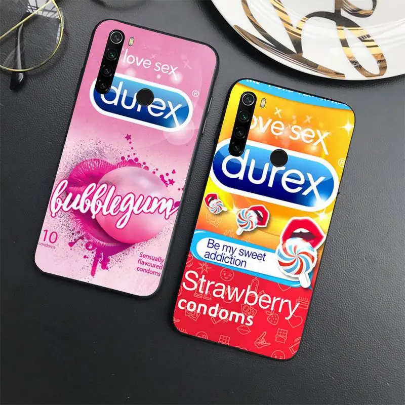 Sexy condom brand Durex box Phone Case For Xiaomi Redmi note 7 8 9 t max3 s 10 pro lite coque shell cover funda
Sexy condom brand Durex box Phone Case For Xiaomi Redmi note 7 8 9 t max3 s 10 pro lite coque shell cover funda