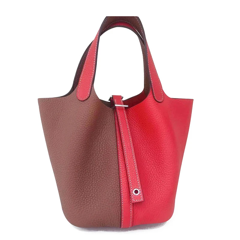 Designer Genuine Leather Totes Bags Real Leather Composite Bags Top Leather With Lock Thick Full Grain Leather Women's Handbag
Designer Genuine Leather Totes Bags Real Leather Composite Bags Top Leather With Lock Thick Full Grain Leather Women's Handbag