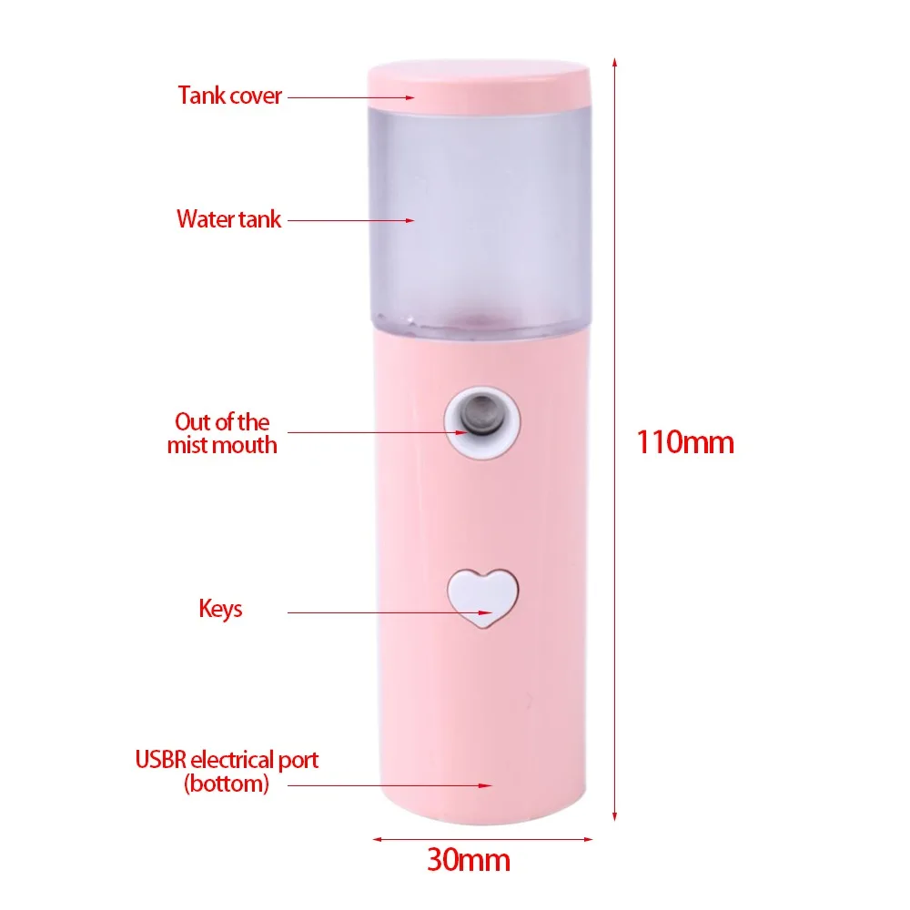 Spray Facial Water Replenishing Instrument Cooling Face Sprayer USB Portable Humidifier Moisturizing Tool Mist Sprayer
Spray Facial Water Replenishing Instrument Cooling Face Sprayer USB Portable Humidifier Moisturizing Tool Mist Sprayer