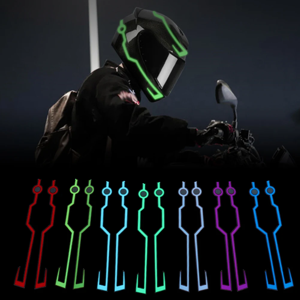 Cycling Motorcycle Helmet LED Cold Light Strips USB Rechargeable Self-adhesive Reflective Luminous Sticker 3 Lighting Modes
Cycling Motorcycle Helmet LED Cold Light Strips USB Rechargeable Self-adhesive Reflective Luminous Sticker 3 Lighting Modes