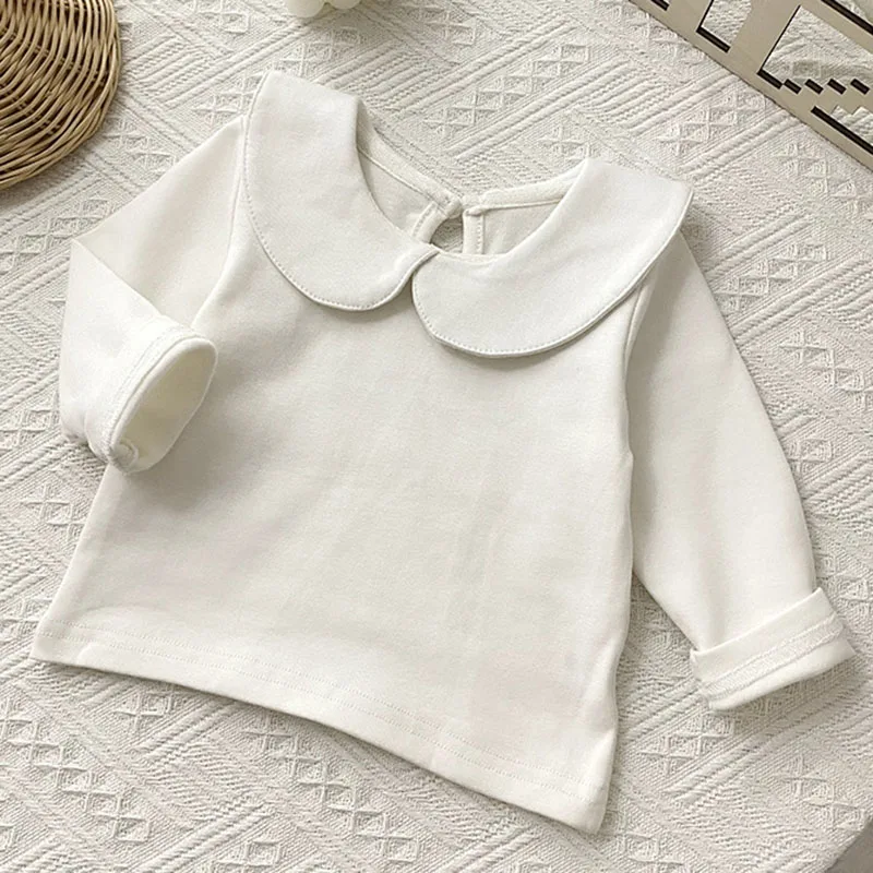 Infant Baby Girl Clothes Spring Autumn Casual Fashion Cotton Long Sleeve Princess Shirt Newborn Baby Girls Solid T-shirt
Infant Baby Girl Clothes Spring Autumn Casual Fashion Cotton Long Sleeve Princess Shirt Newborn Baby Girls Solid T-shirt