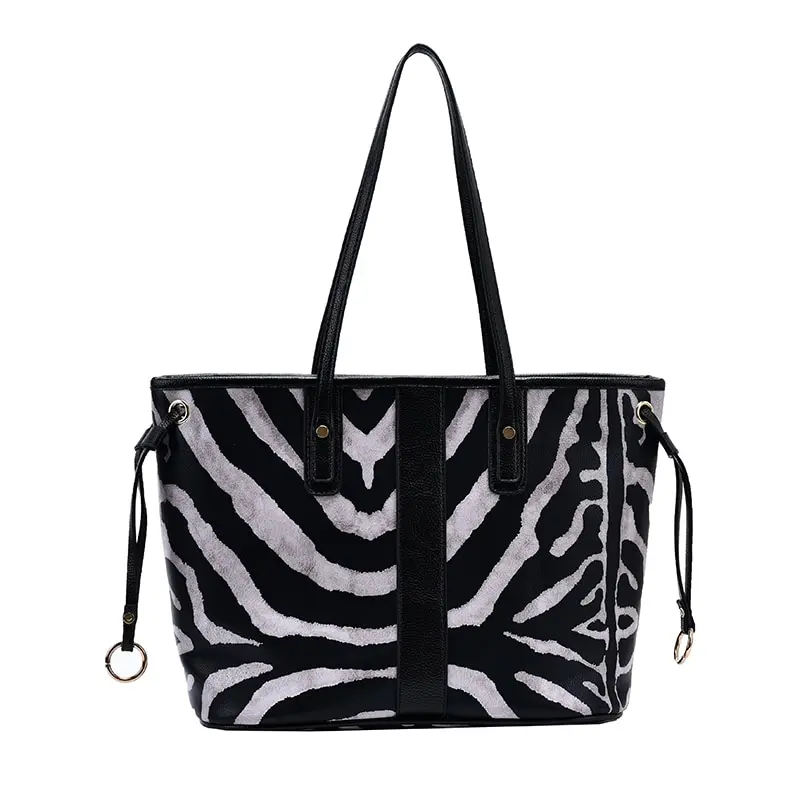 Zebra Pattern Designer PU Leather Shoulder Bags for Women 2020 Large Branded Shoulder Handbags Women's Trend Totes Hand Bag
Zebra Pattern Designer PU Leather Shoulder Bags for Women 2020 Large Branded Shoulder Handbags Women's Trend Totes Hand Bag
