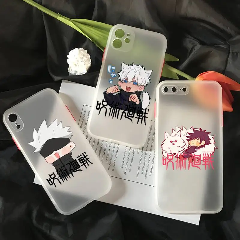 Black Soft Jujutsu Kaisen Anmine Cellphone Clear Case For Iphone 7 8 Plus X Xs Max Xr 11 12 Mini Pro Max TPU Cover
Black Soft Jujutsu Kaisen Anmine Cellphone Clear Case For Iphone 7 8 Plus X Xs Max Xr 11 12 Mini Pro Max TPU Cover