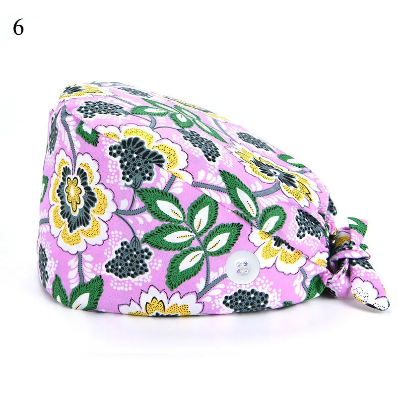 2021 Scrub Cotton Nurse Hat Floral Bouffant Sanitary Cap with Sweatband Cartoon Printing Nursing Confortable Hat Christmas Hat
2021 Scrub Cotton Nurse Hat Floral Bouffant Sanitary Cap with Sweatband Cartoon Printing Nursing Confortable Hat Christmas Hat