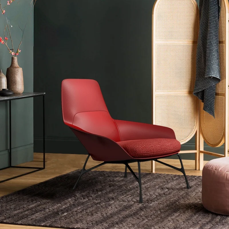 GY Nordic Single Sofa Light Luxury Recliner Modern Minimalist Designer Living Room Leisure Chair Reception Chair
GY Nordic Single Sofa Light Luxury Recliner Modern Minimalist Designer Living Room Leisure Chair Reception Chair