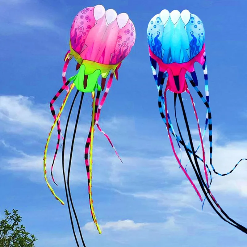 Kid Toys Soft Inflatable Jellyfish Kite Long Tail Large Octopus Show Kite Marine Animal Kite Adult Outdoor Sport Fun Flying Tool
Kid Toys Soft Inflatable Jellyfish Kite Long Tail Large Octopus Show Kite Marine Animal Kite Adult Outdoor Sport Fun Flying Tool