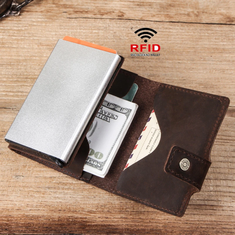 Men's Rfid Card Holder Wallets Money Bag Genuine Leather Male Vintage Black Short Purse Small Slim Wallets Thin Purses
Men's Rfid Card Holder Wallets Money Bag Genuine Leather Male Vintage Black Short Purse Small Slim Wallets Thin Purses