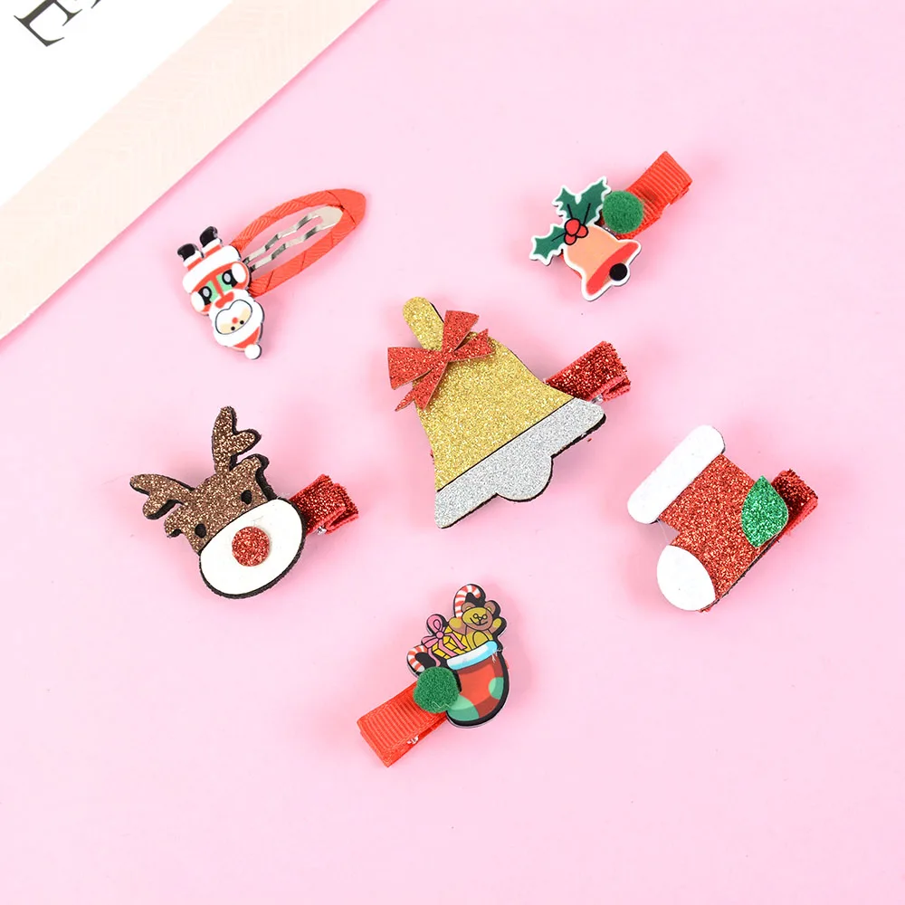 New Women Girls Cute Christmas Hair Pins Hair Clip Bands Cartoon Headwear Kids Barrettes Hair Accessories
New Women Girls Cute Christmas Hair Pins Hair Clip Bands Cartoon Headwear Kids Barrettes Hair Accessories