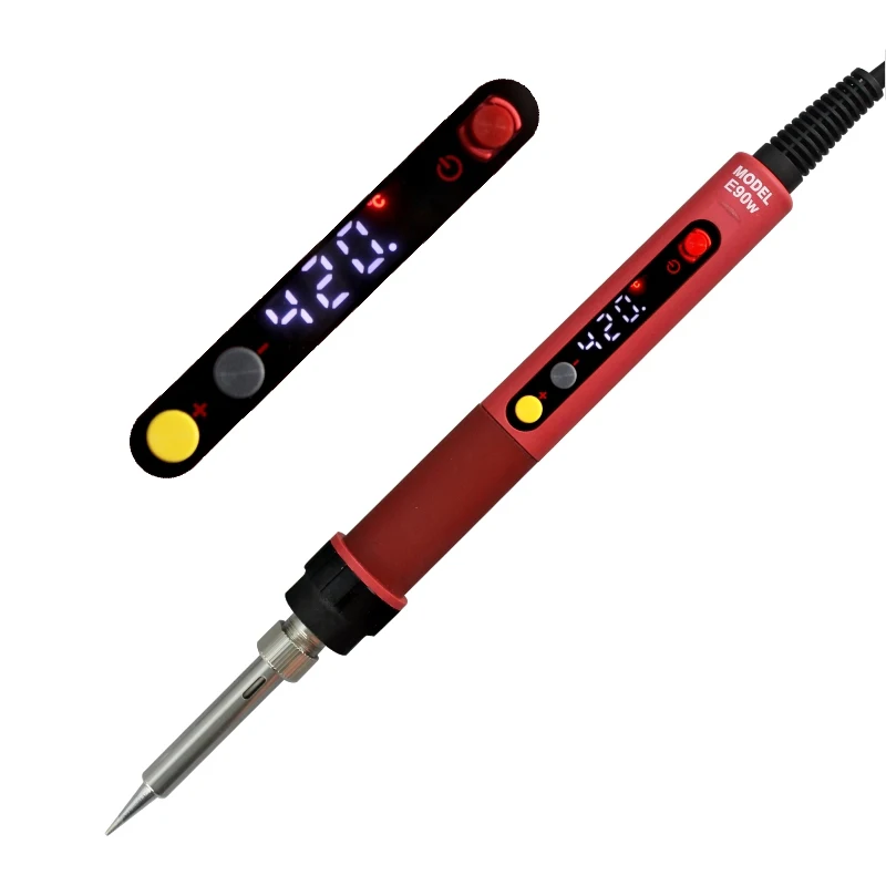 E90W Electric Soldering Iron Digital Adjustable Thermostat Hand Tools Welding Station
E90W Electric Soldering Iron Digital Adjustable Thermostat Hand Tools Welding Station