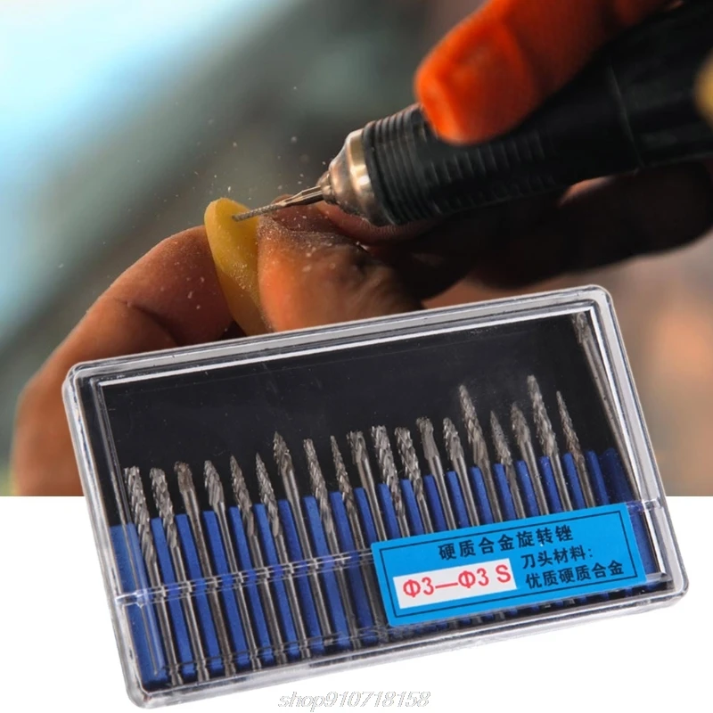 20 Pcs Electric Drill Tungsten Steel Grinding Head Tungsten Carbide Burrs Sets Mini Drill Diamond Burs Material Hard O30 20
20 Pcs Electric Drill Tungsten Steel Grinding Head Tungsten Carbide Burrs Sets Mini Drill Diamond Burs Material Hard O30 20