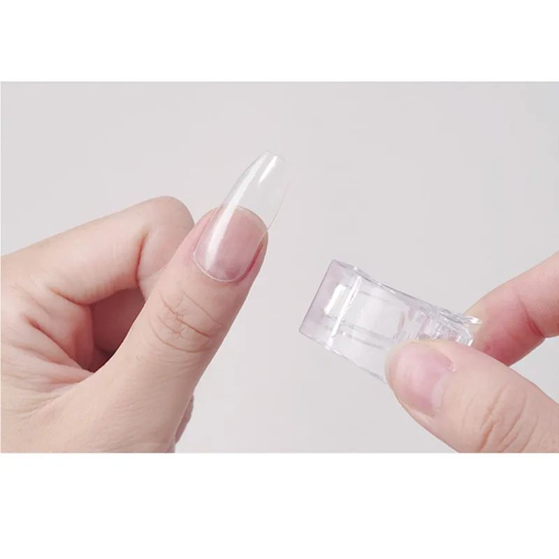 10Pcs Transparent Poly Nail Gel Quick Building Tips Clip Finger Extension UV LED Plastic Builder Nail Gel Tool Kits for Nails
10Pcs Transparent Poly Nail Gel Quick Building Tips Clip Finger Extension UV LED Plastic Builder Nail Gel Tool Kits for Nails