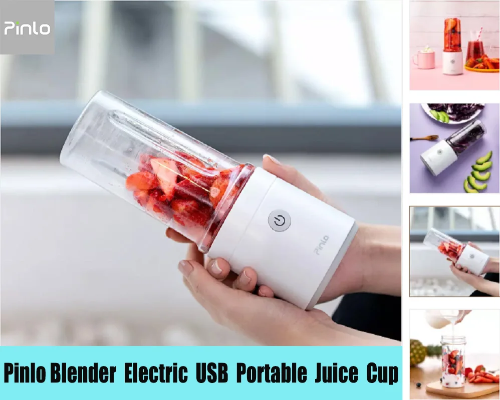 Pinlo Blender Electric USB Portable Juice Cup juicing cup kitchen cup fruit cup processor cup charging using quick juicing cup
Pinlo Blender Electric USB Portable Juice Cup juicing cup kitchen cup fruit cup processor cup charging using quick juicing cup
