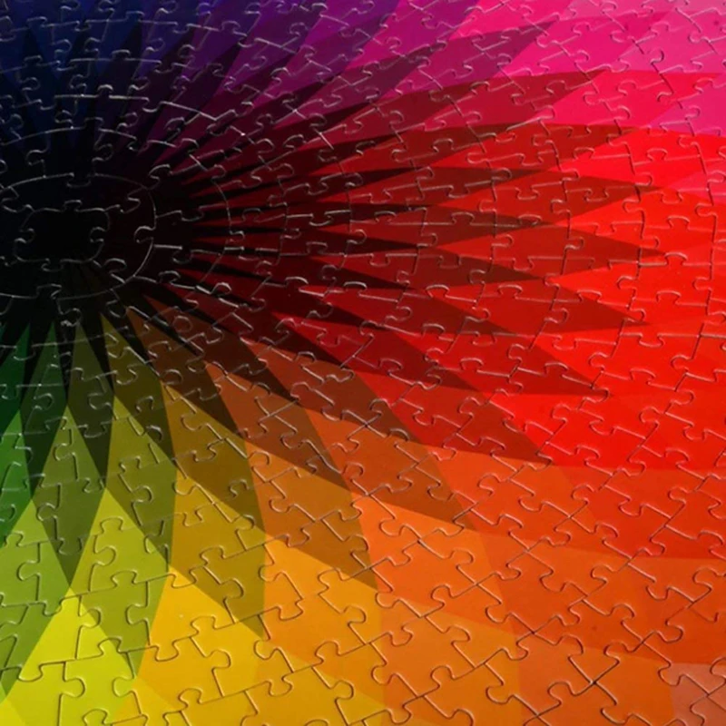 1000 Pcs/set Colorful Rainbow Round Geometrical Photopuzzle Adult Kids DIY Educational Toy Jigsaw Puzzle Paper
1000 Pcs/set Colorful Rainbow Round Geometrical Photopuzzle Adult Kids DIY Educational Toy Jigsaw Puzzle Paper