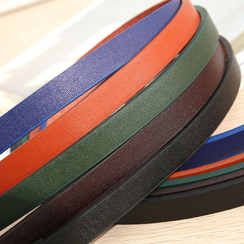 Women's Skinny Leather Belt Solid Color Waist Or Hips Ornament 1.5cm Wide Waistband Cummerbund Ladies And Girls
Women's Skinny Leather Belt Solid Color Waist Or Hips Ornament 1.5cm Wide Waistband Cummerbund Ladies And Girls