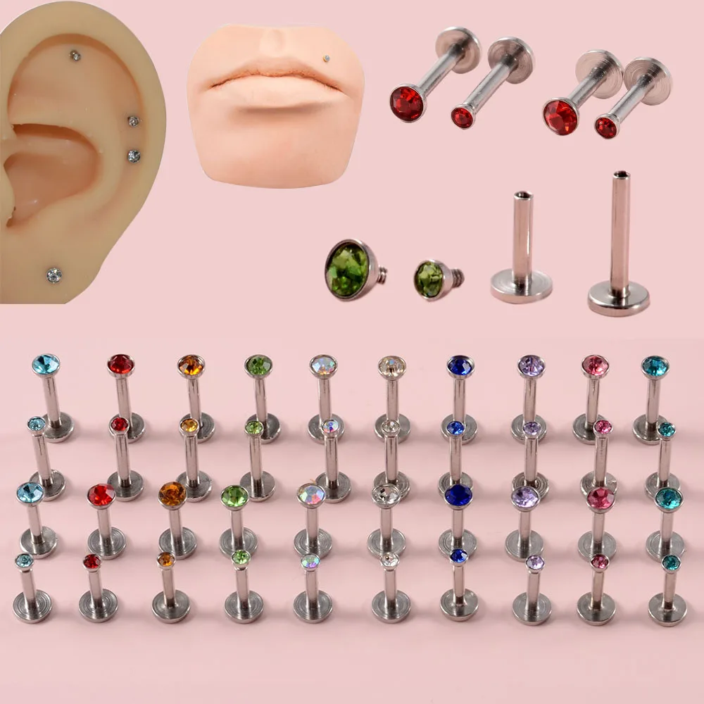 Кольцо для губ CHUANCI, хирургическая сталь 316L, с внутренней резьбой, с цирконом, ушной хрящ, 10 шт., 16 г
Кольцо для губ CHUANCI, хирургическая сталь 316L, с внутренней резьбой, с цирконом, ушной хрящ, 10 шт., 16 г