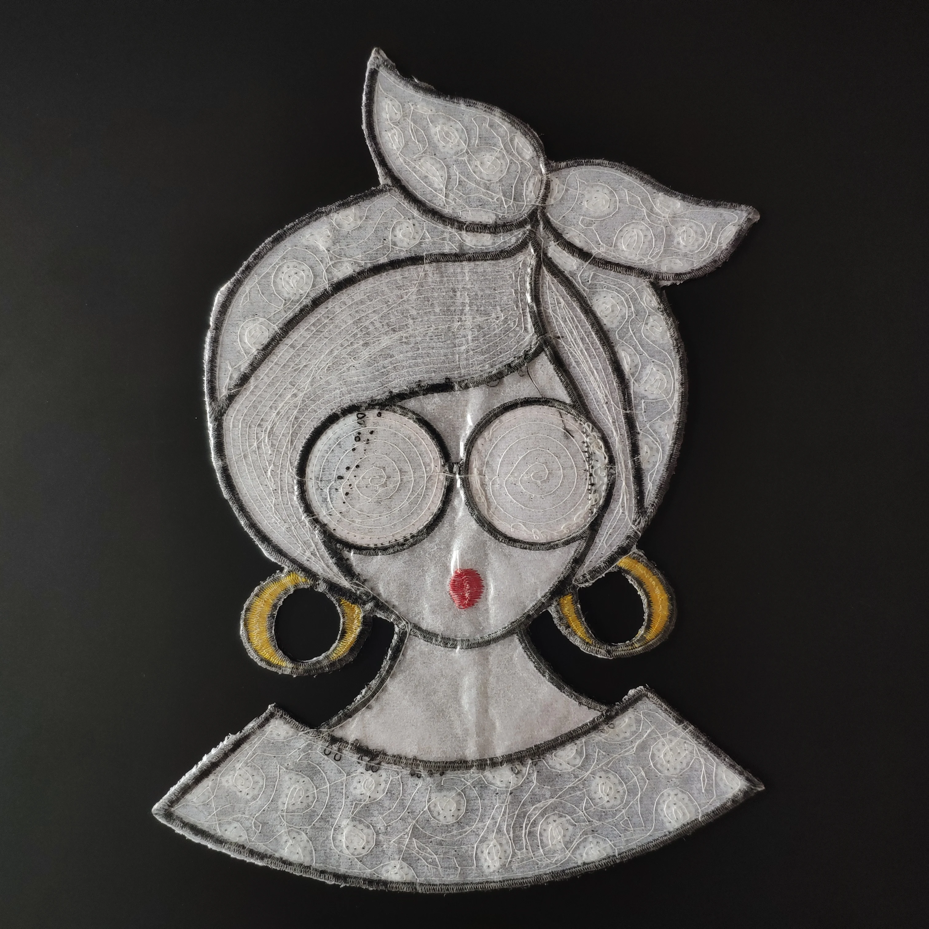Patches Sequins Girl Deal With It Clothing Pattern Decoration Fashion Style DIY Large Biker Patch
Patches Sequins Girl Deal With It Clothing Pattern Decoration Fashion Style DIY Large Biker Patch