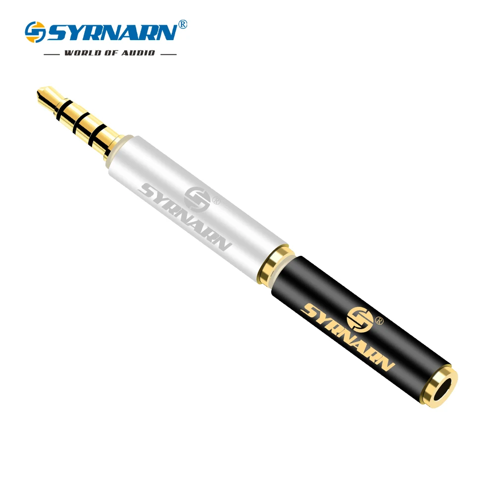 SYRNARN 2PCS audio 3.5mm to 3.5mm Earphone Headphone Connector OMTP to CTIA Converter Aux adapter plug jack Stereo Headset
SYRNARN 2PCS audio 3.5mm to 3.5mm Earphone Headphone Connector OMTP to CTIA Converter Aux adapter plug jack Stereo Headset