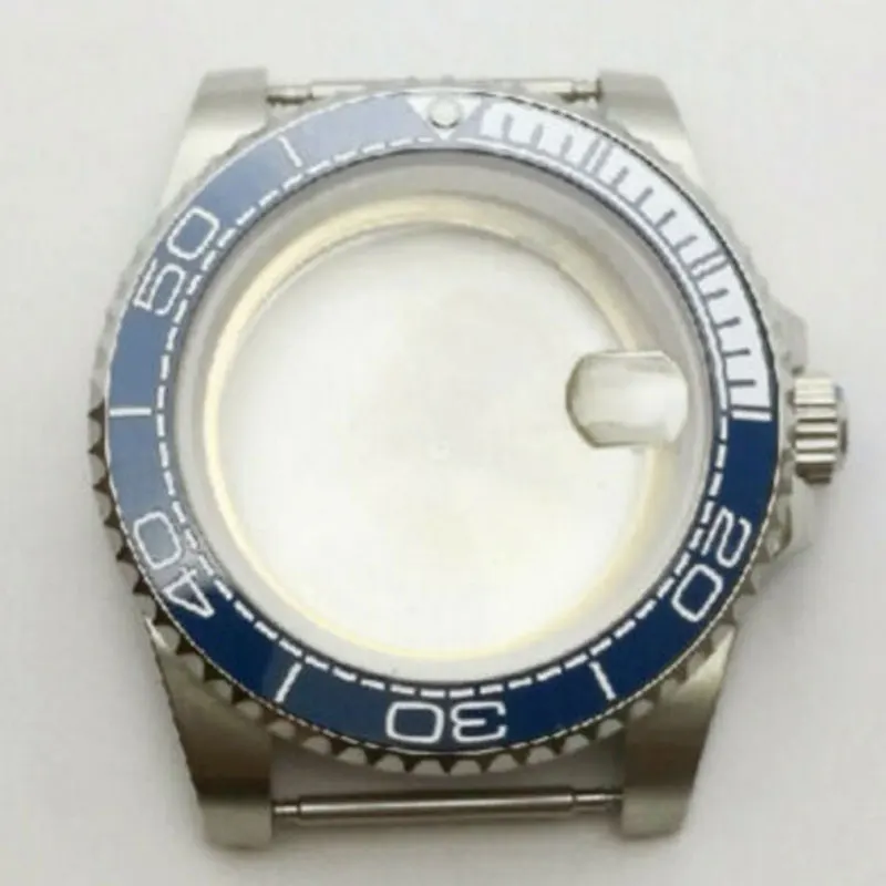 40mm Insert Bezel Blue White Ceramic Watch Case Sapphire Glass Solid/Seeing CaseBack Fit NH35A MIYOTA 8215 821A 8205 MOVEMENT
40mm Insert Bezel Blue White Ceramic Watch Case Sapphire Glass Solid/Seeing CaseBack Fit NH35A MIYOTA 8215 821A 8205 MOVEMENT