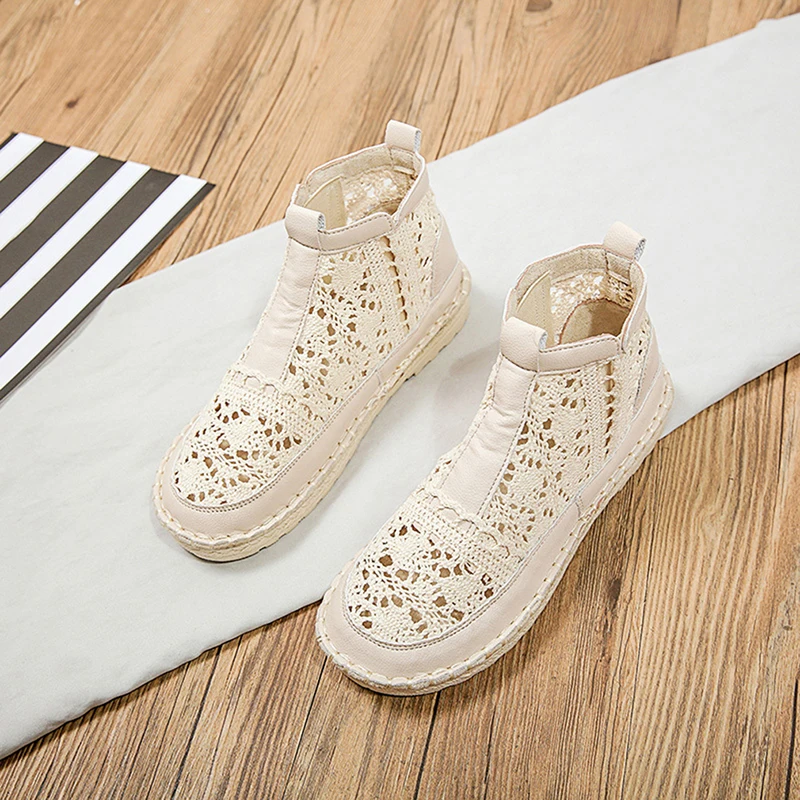 Women's Breathable Summer Shoes Walking Shallow Solid Non Slip Casual Shoes For Women 2020 New Hollow Out Vulcanized Shoes