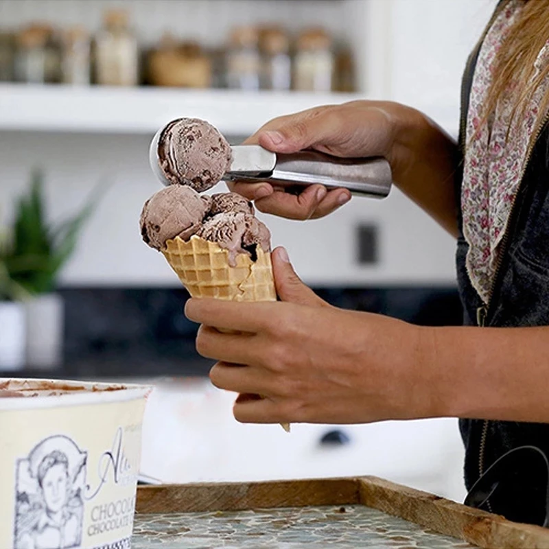 Stainless Steel Ice Cream Scoop Frozen Yogurt Dough Ice Cream Spoon Tools Ice Cream Watermelon Spoon Dig Ball Fruit Spoon
Stainless Steel Ice Cream Scoop Frozen Yogurt Dough Ice Cream Spoon Tools Ice Cream Watermelon Spoon Dig Ball Fruit Spoon