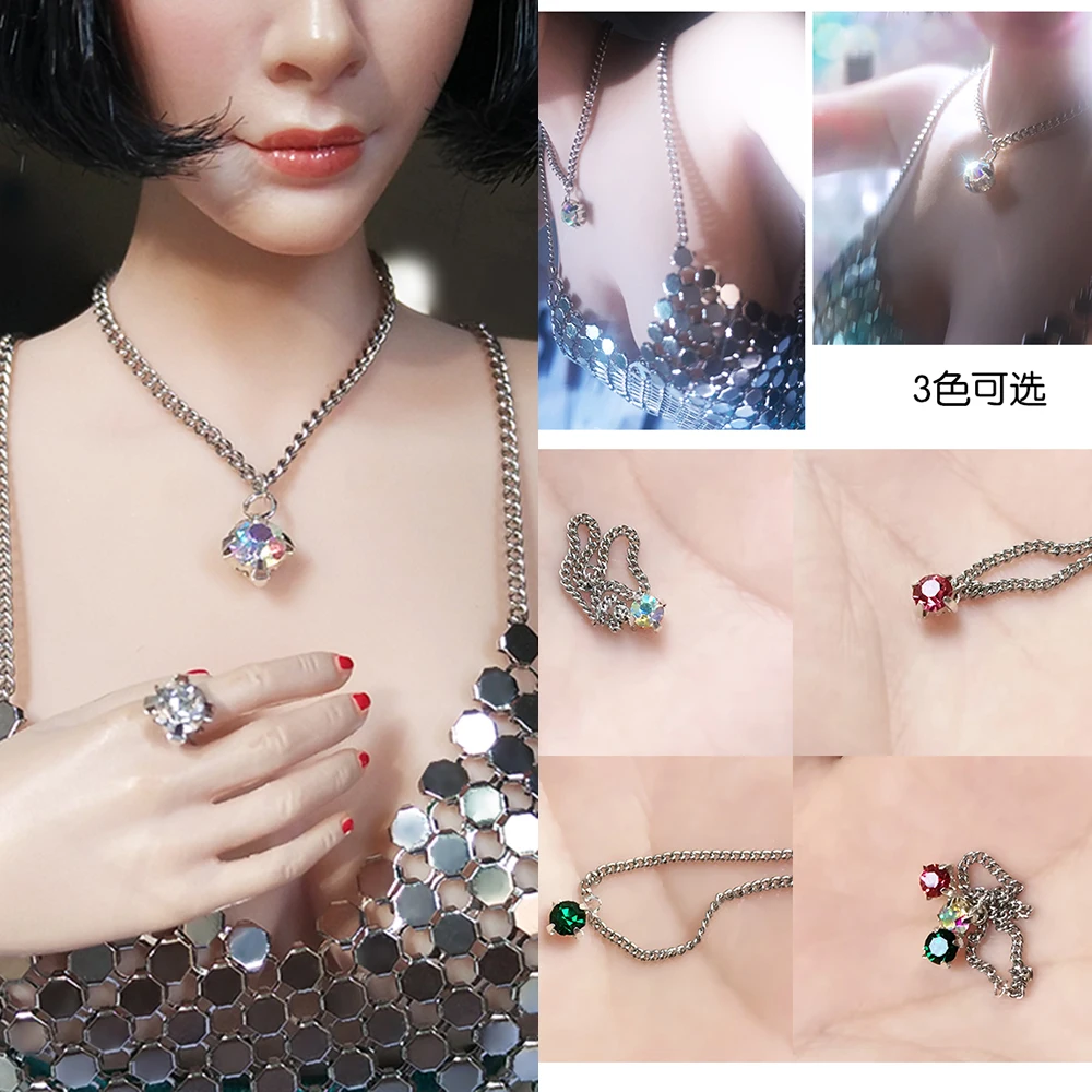 1/6 Scale Female Action Figure Necklace Diamond Necklace Clavicular Chain Jewelry Model for 12" Action Figure Doll Accessories 
1/6 Scale Female Action Figure Necklace Diamond Necklace Clavicular Chain Jewelry Model for 12" Action Figure Doll Accessories