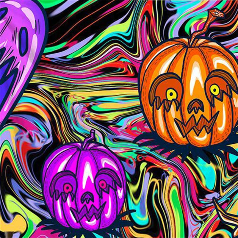 Cartoon Pumpkin Halloween Tapestry Wall Carpet Ghost Mantle Witchcraft Supplies Halloween Wall Hanging Home Decor Travel Blanket 
Cartoon Pumpkin Halloween Tapestry Wall Carpet Ghost Mantle Witchcraft Supplies Halloween Wall Hanging Home Decor Travel Blanket
