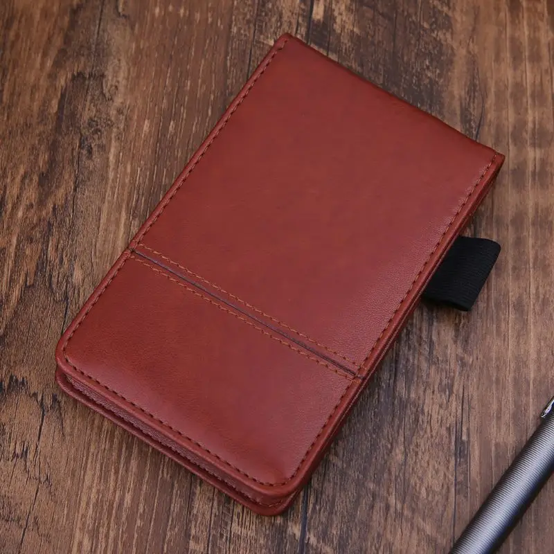 Pocket A7 Notebook Leather Cover Notepad Memo Diary Planner With Calculator Business Work Office Supplies
Pocket A7 Notebook Leather Cover Notepad Memo Diary Planner With Calculator Business Work Office Supplies