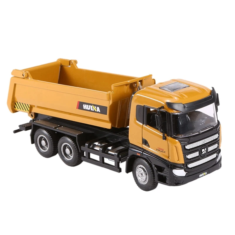 HUINA 1718 1/50 Metal Alloy Dump Truck Car Model Toy Engineering Car Vehicle Construction Car Gift For Kids Boys
HUINA 1718 1/50 Metal Alloy Dump Truck Car Model Toy Engineering Car Vehicle Construction Car Gift For Kids Boys