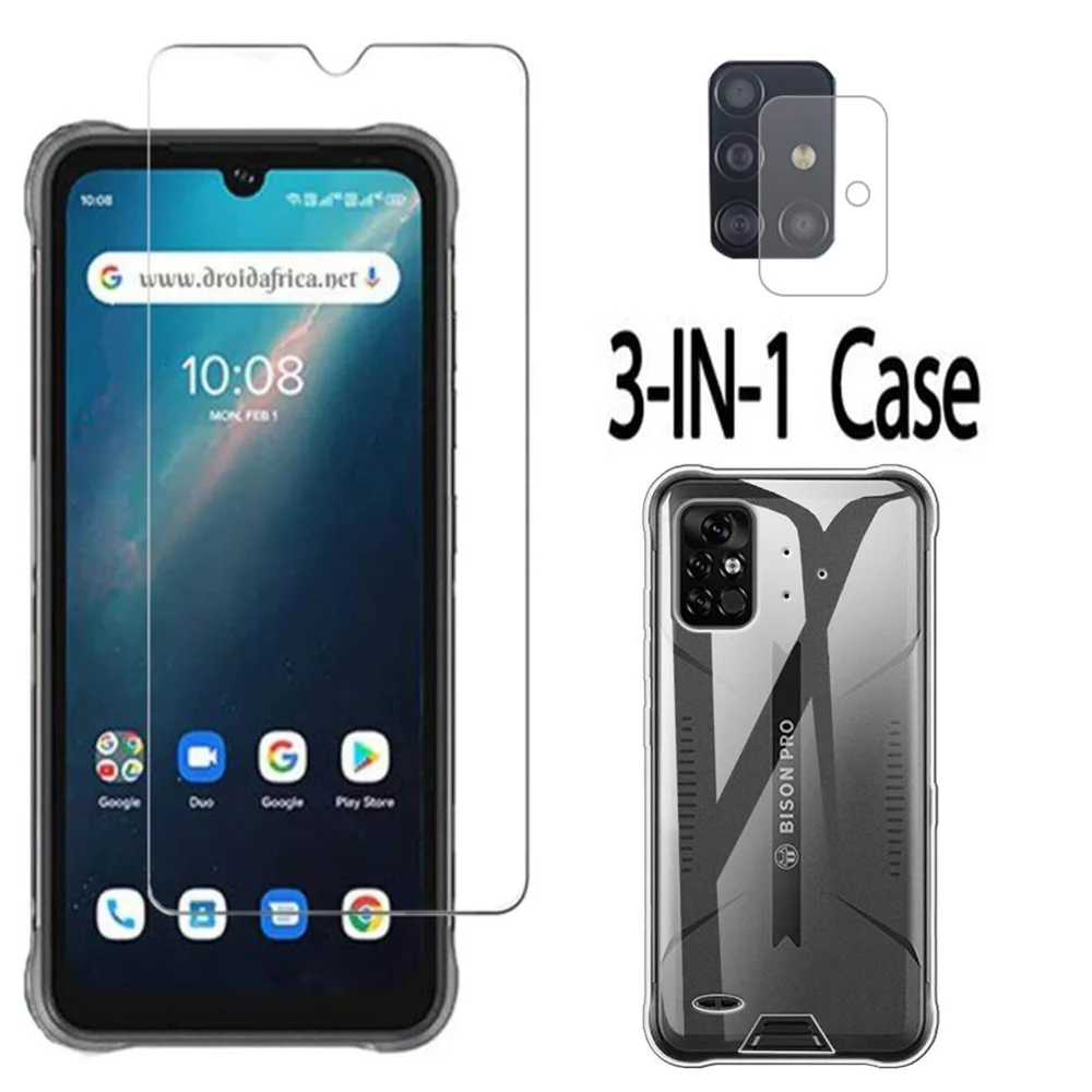 Закаленное стекло 3 в 1 для Umidigi Bison Pro, защита для экрана, стеклянная пленка для объектива камеры, мягкий прозрачный чехол для задней панели ...
Закаленное стекло 3 в 1 для Umidigi Bison Pro, защита для экрана, стеклянная пленка для объектива камеры, мягкий прозрачный чехол для задней панели ...