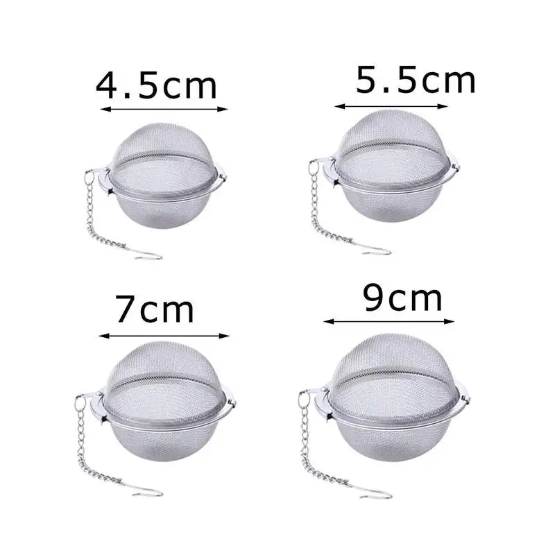Steel Big Mesh Screen For Strainer Infuser Soup Stew Spices Tools Kitchen Tea Locking Seasoning Ball Filter Cooki L0N5
Steel Big Mesh Screen For Strainer Infuser Soup Stew Spices Tools Kitchen Tea Locking Seasoning Ball Filter Cooki L0N5