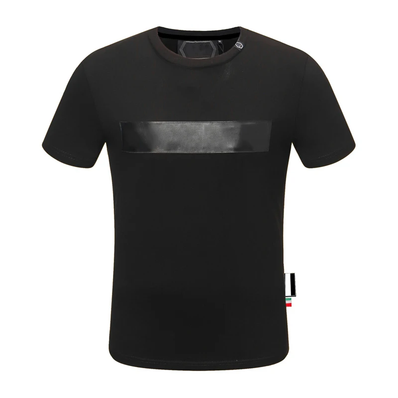 SKULL Brand Fashion Men Short Sleeve 3D Printing Street Hip-Hop Style Men Plein Tshirt Black Tops Skull Sportswear Manche Courte
SKULL Brand Fashion Men Short Sleeve 3D Printing Street Hip-Hop Style Men Plein Tshirt Black Tops Skull Sportswear Manche Courte
