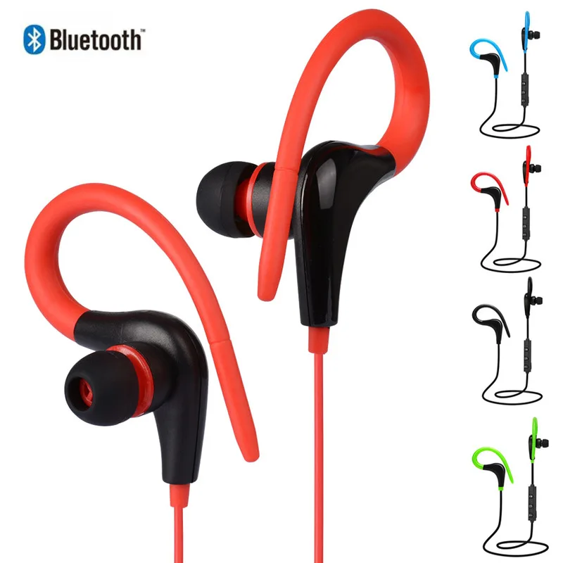 Фото Bluetooth наушники спортивные для бега беспроводные устойчивое к поту Стерео