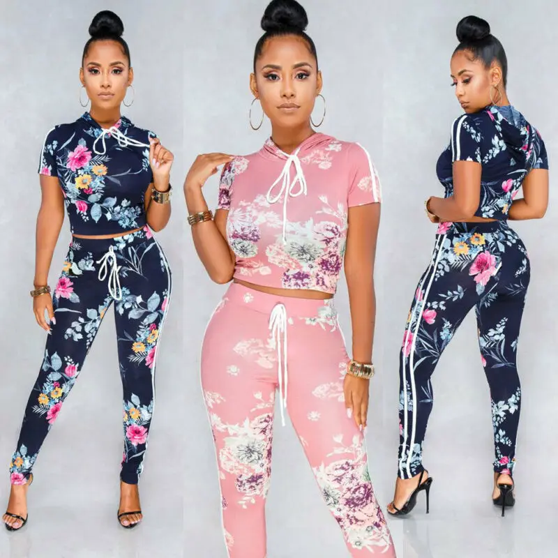 short sleeve crop tops high waist 2 pieces leggings 2019 summer women fashion print patchwork casual stretchy sets
short sleeve crop tops high waist 2 pieces leggings 2019 summer women fashion print patchwork casual stretchy sets