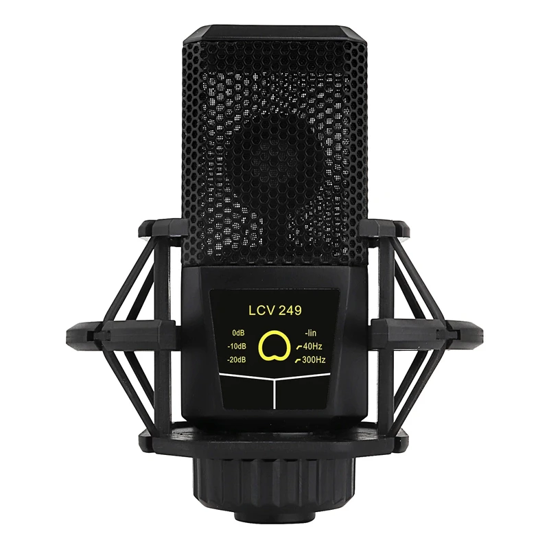 New 249 Square Microphone, Portable 640 Large Diaphragm Live Microphone Microphone Condenser Microphone
New 249 Square Microphone, Portable 640 Large Diaphragm Live Microphone Microphone Condenser Microphone